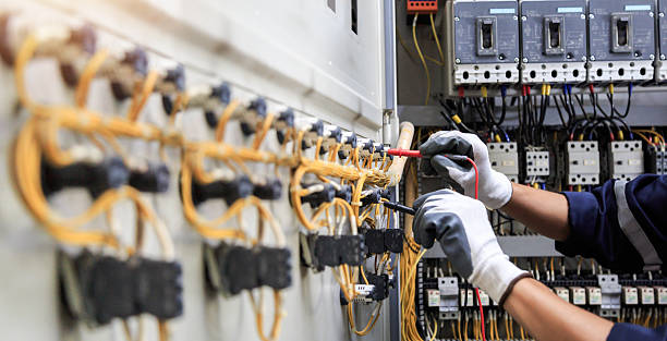 Professional Electrician technician working in Waverly, VA
